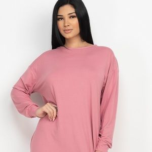 Cozy High Low Dress